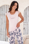 Conjunto Pantalon M-Corta Rosado 12036