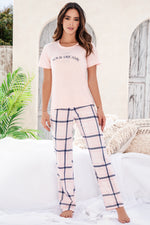 Conjunto Pantalon M-Corta Palo Rosa 12038