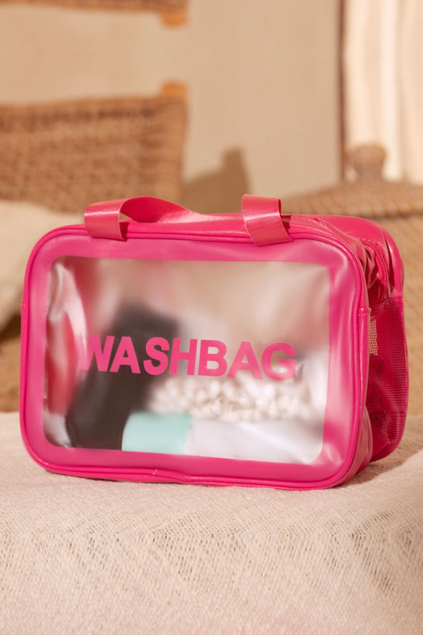 Bolso Washbag Fucsia 30021
