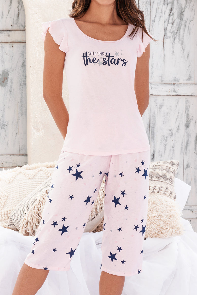 Conjunto Capri M-Corta  Rosado 12044