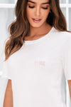 Short Camiseta M-Corta Palo Rosa 11969
