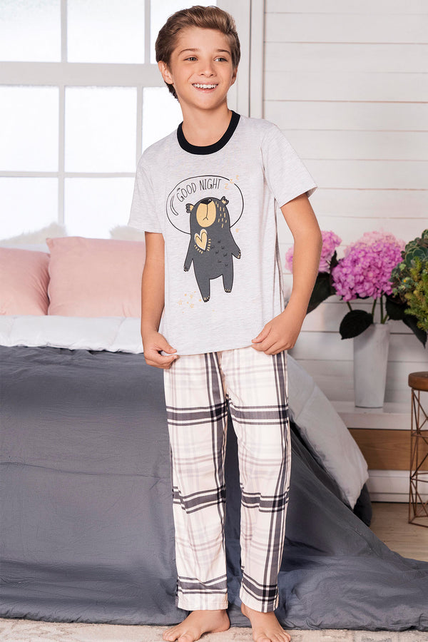 11538 Conjunto Pantalón Manga Corta Niño